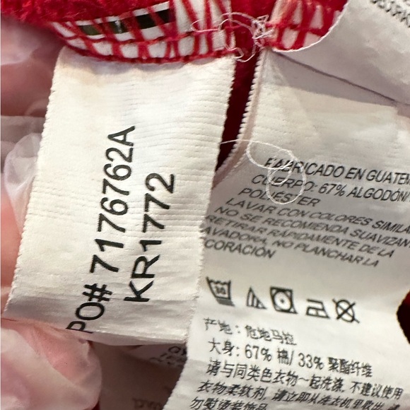 NAUTICA Red LOGO Pullover HOODIE Men’s Size Large Embroidered Kangaroo Pocket - Picture 10 of 11